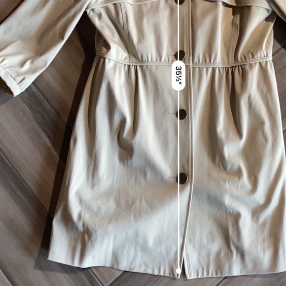 Gianni Bini Cream Coat Size: Large - Picture 12 of 13